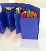ست رنگ‌آمیزی و نقاشی کودک مدل Inspire Children – جعبه شش‌ضلعی تاشو ارگانایزر - تصویر 4