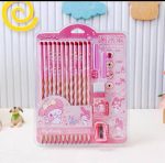 ست لوازم‌التحریر فانتزی Sanrio مدل مدادهای آموزشی شیاردار (پک ۱۰ عددی) - تصویر 4