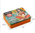 مداد رنگی ۱۲۰ رنگ حرفه‌ای کالور (Kalour) مدل Premium Expert جعبه فلزی - تصویر 2