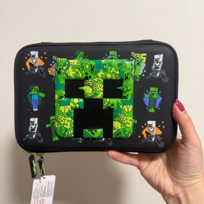 جامدادی تبلتی جلد سخت اسمیگل (Smiggle) طرح ماینکرافت (Minecraft)