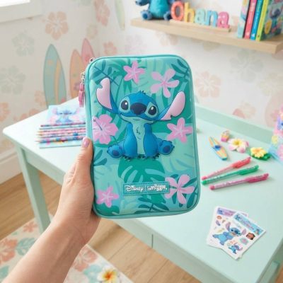 جامدادی تبلتی جلد سخت اسمیگل (Smiggle) طرح دیزنی استیچ (Disney Stitch)