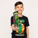 قمقمه نی‌دار اسمیگل (Smiggle) طرح ماینکرافت (Minecraft) مدل کریپر - تصویر 2