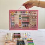 ست کامل رنگ‌آمیزی و نقاشی کیفی کودک DIY Doodle Gift Box - تصویر 5