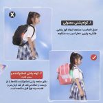 کوله‌پشتی ارگونومیک طبی محافظ ستون فقرات با شناوری تا ۱۰۰ کیلوگرم و طراحی اصلاح قوز - تصویر 6