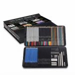 ست ۷۵ تکه طراحی و نقاشی حرفه‌ای Ultimate Drawing Set - تصویر 2