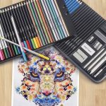 ست ۷۵ تکه طراحی و نقاشی حرفه‌ای Ultimate Drawing Set - تصویر 5