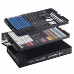 ست ۷۵ تکه طراحی و نقاشی حرفه‌ای Ultimate Drawing Set - تصویر 6