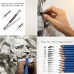 ست ۷۵ تکه طراحی و نقاشی حرفه‌ای Ultimate Drawing Set - تصویر 7